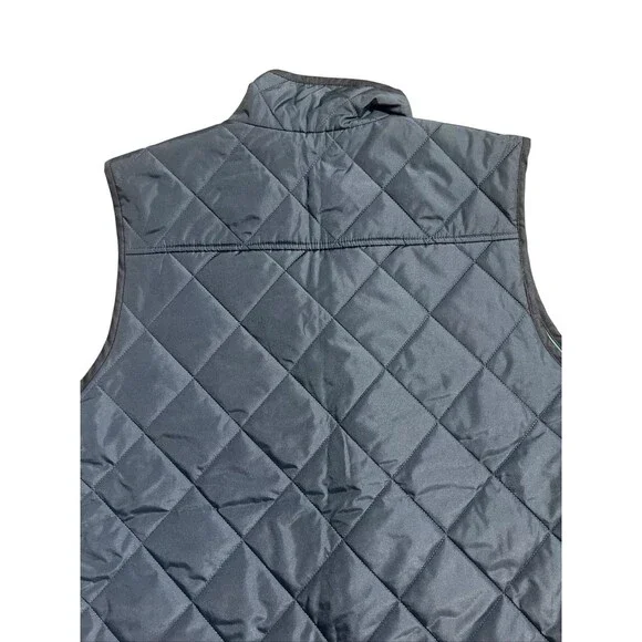NWT Orvis Quilted Vest Full Zip Insulated Pockets Outdoor Black/Blue Men's Sz XL - Picture 10 of 10